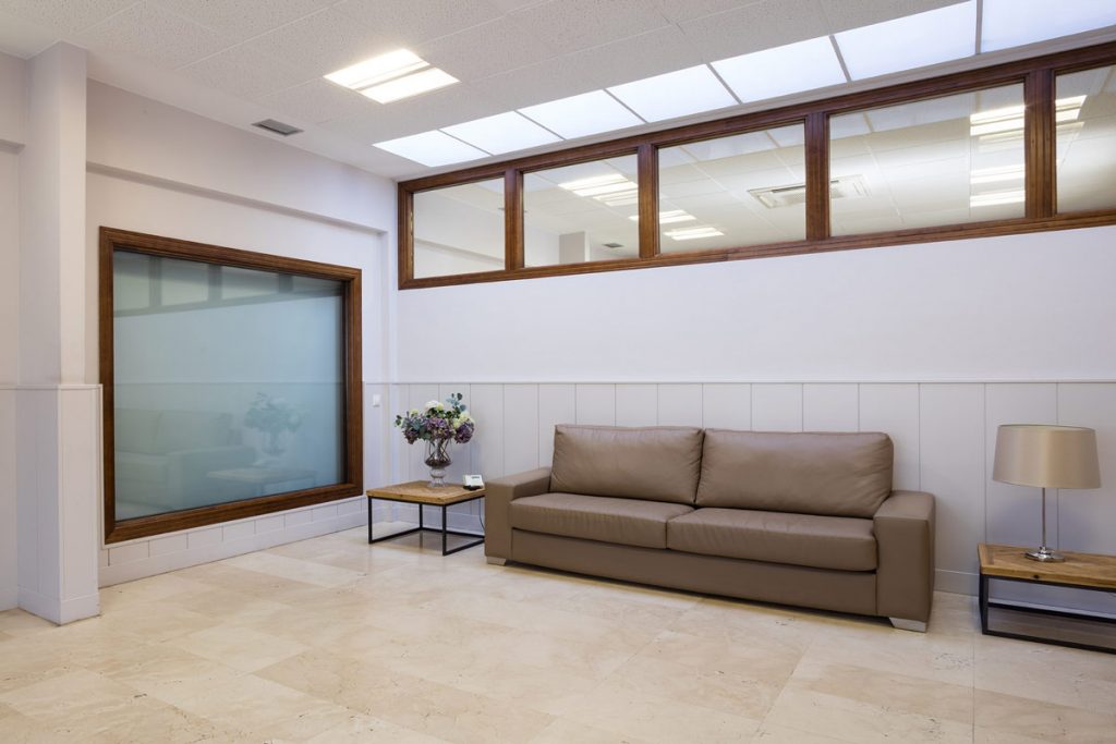 Sala de un tanatorio en España.